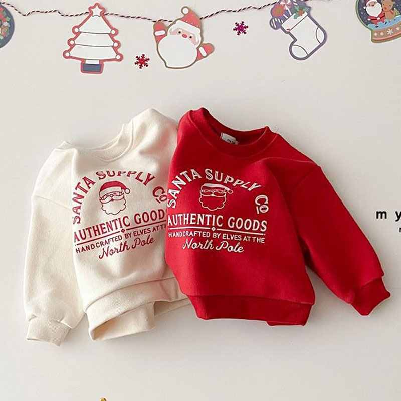 Winter Clothing Toddler Girl - عيد الميلاد الأطفال الصوف البلوز الخريف