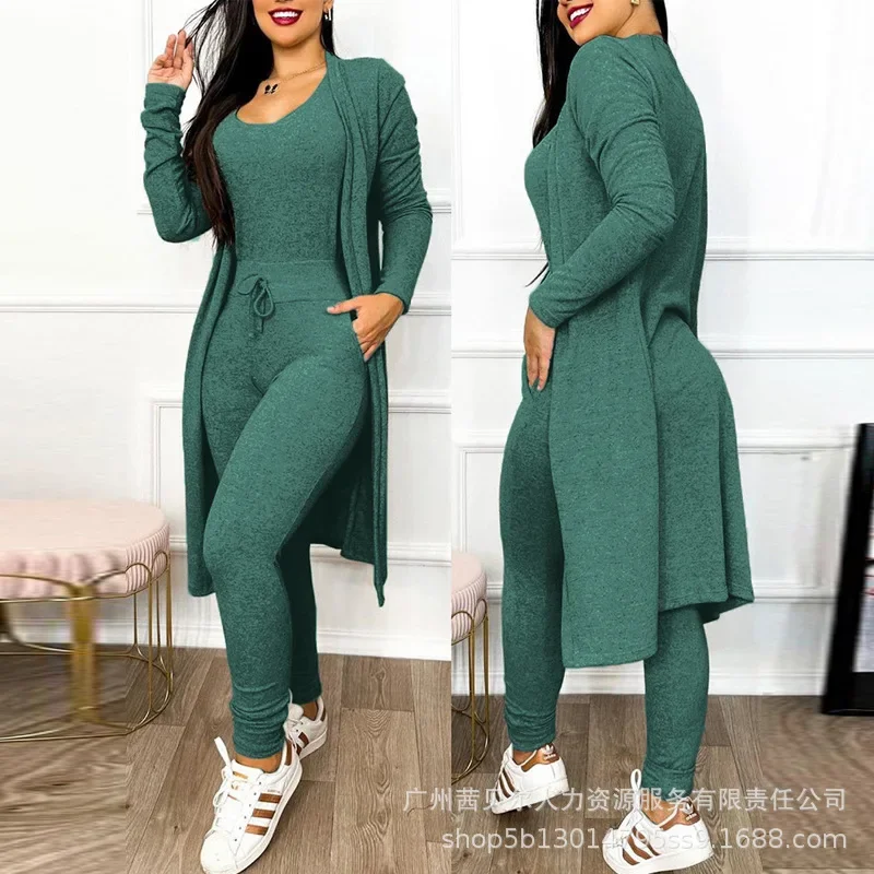 Winter Clothing Deals - طقم بدلة وسترة 2026 للنساء، مجموعة