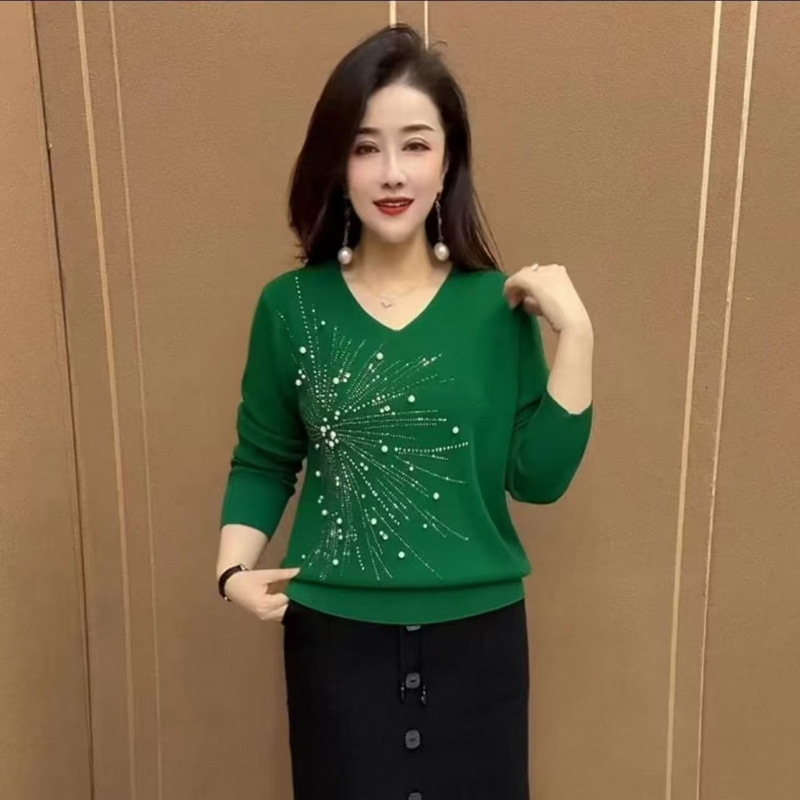 Winter Clothing Factory Outlet - تسحب فام جديد المرأة تريكو البلوز