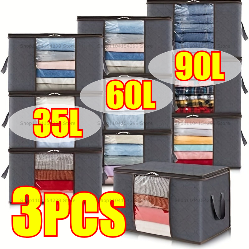 Winter Clothing Storage - خزانة الملابس، منظمو الملابس، صناديق تخزين