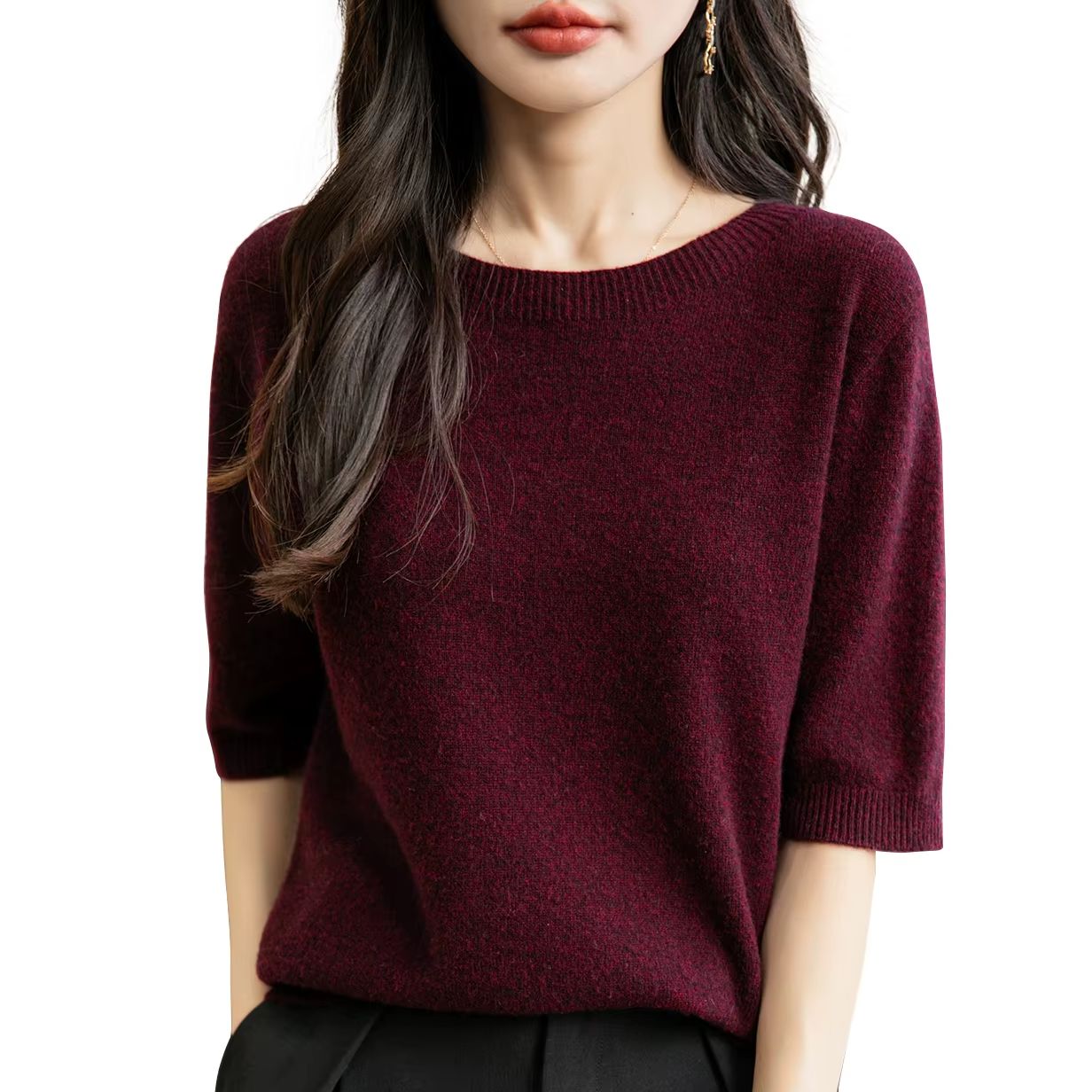 Winter Clothing Factory Outlet - ملابس علوية للسيدات 100% صوف ميرينو