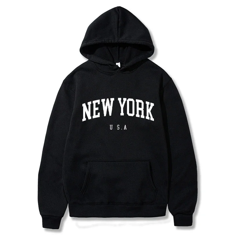 Winter Clothing New York - هوديز بطباعة نيويورك للرجال والنساء، ملابس