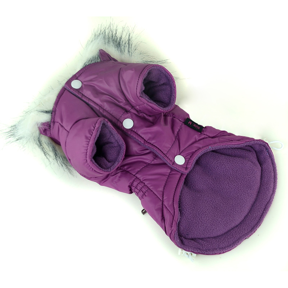 ملابس شتوية للكلاب معطف دافئ م - مراجعة Winter Clothing In French وسعره