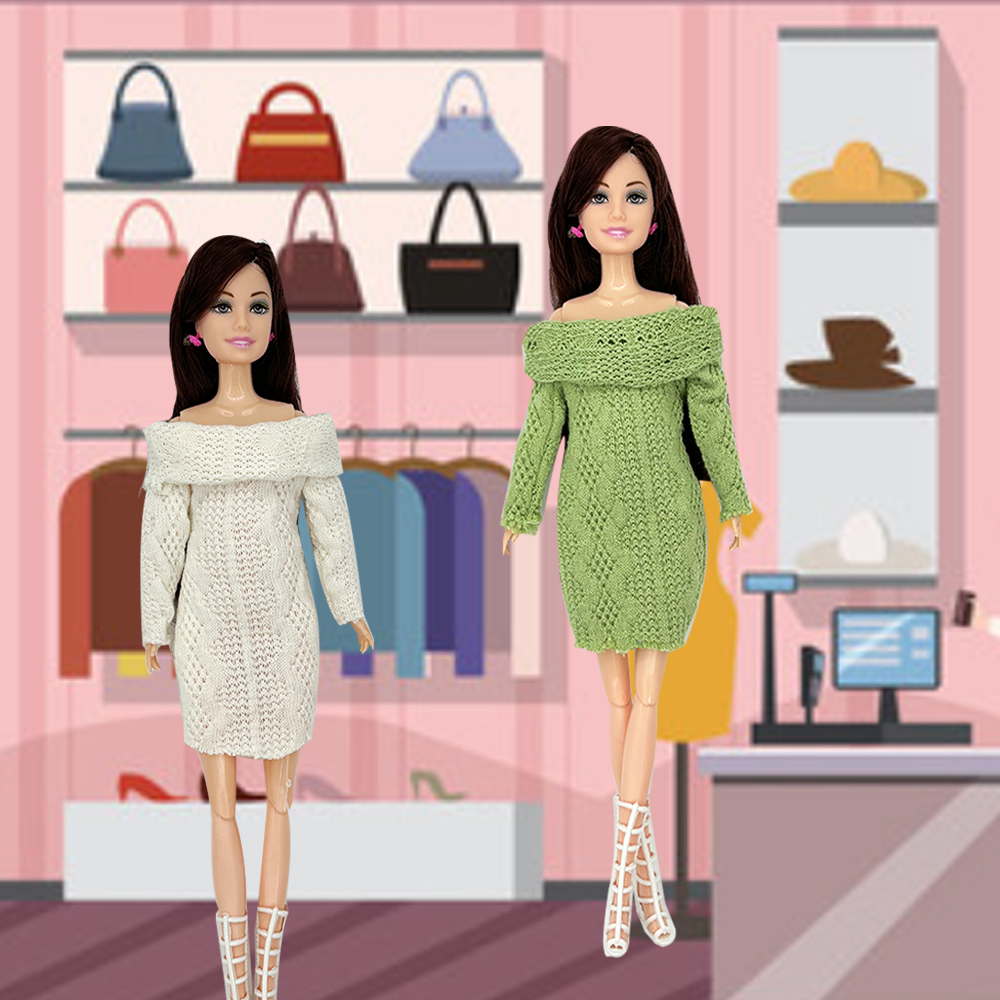 4 قطعة فساتين سترة الموضة ل 1/ - مراجعة Winter Clothing Game وسعره