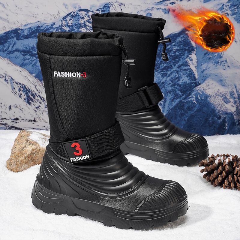 أحذية الثلوج الرجالية الجديدة  - مراجعة Winter Clothing Material وسعره