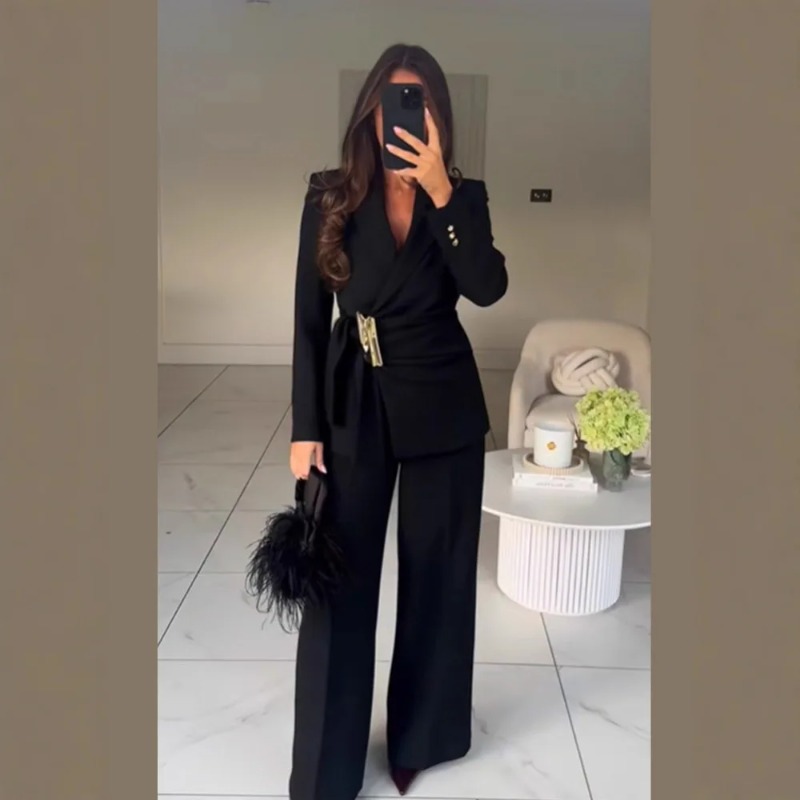 طقم بدلة نسائية من قطعتين مع ز - مراجعة Winter Clothing Deals وسعره