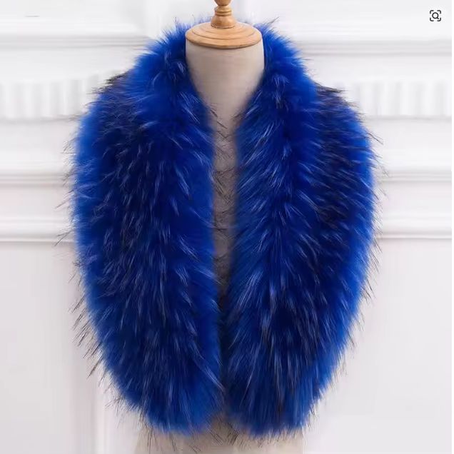 الفراء الطبيعي طوق ريال الراكو - مراجعة Winter Clothing Essentials وسعره