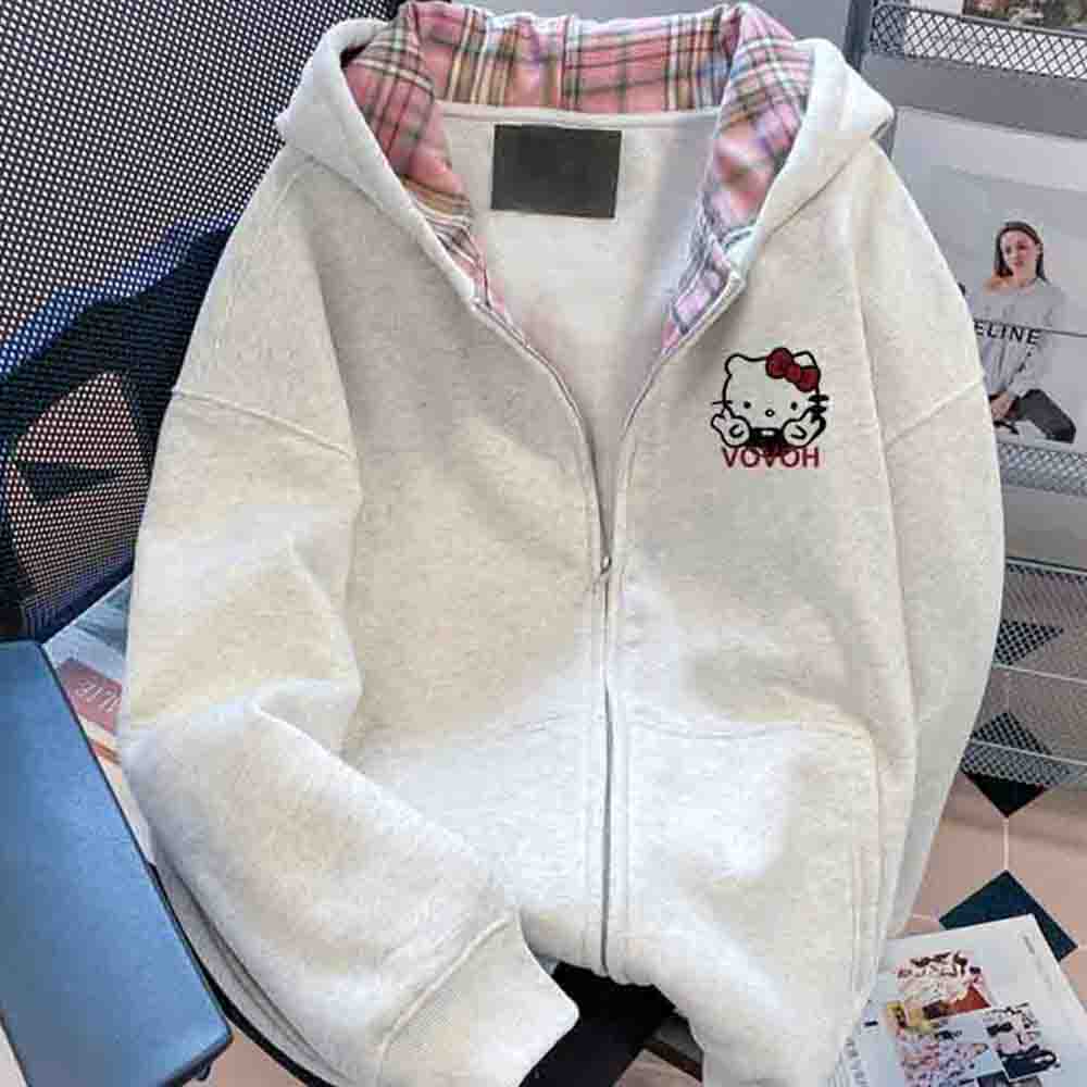 هالو كيتي سويت شيرت نسائي بقلن - مراجعة Winter Clothing Essentials وسعره