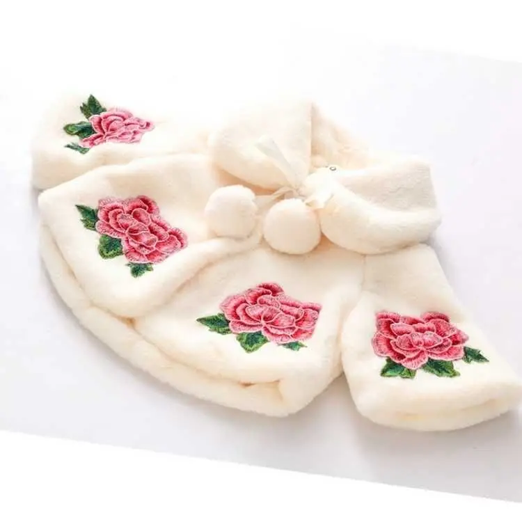 عباءة أطفال عباءة فرو مقلدة ،  - مراجعة Winter Clothing Toddler Girl وسعره
