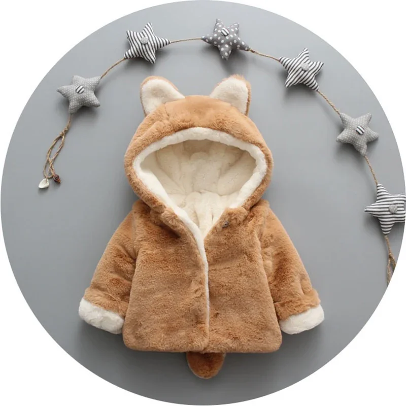 آذان القط لطيف أفخم سترة طفل ، - مراجعة Winter Clothing Toddler Girl وسعره