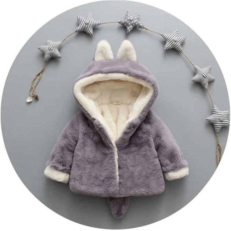 آذان القط لطيف أفخم سترة طفل ، - مراجعة Winter Clothing Toddler Girl وسعره