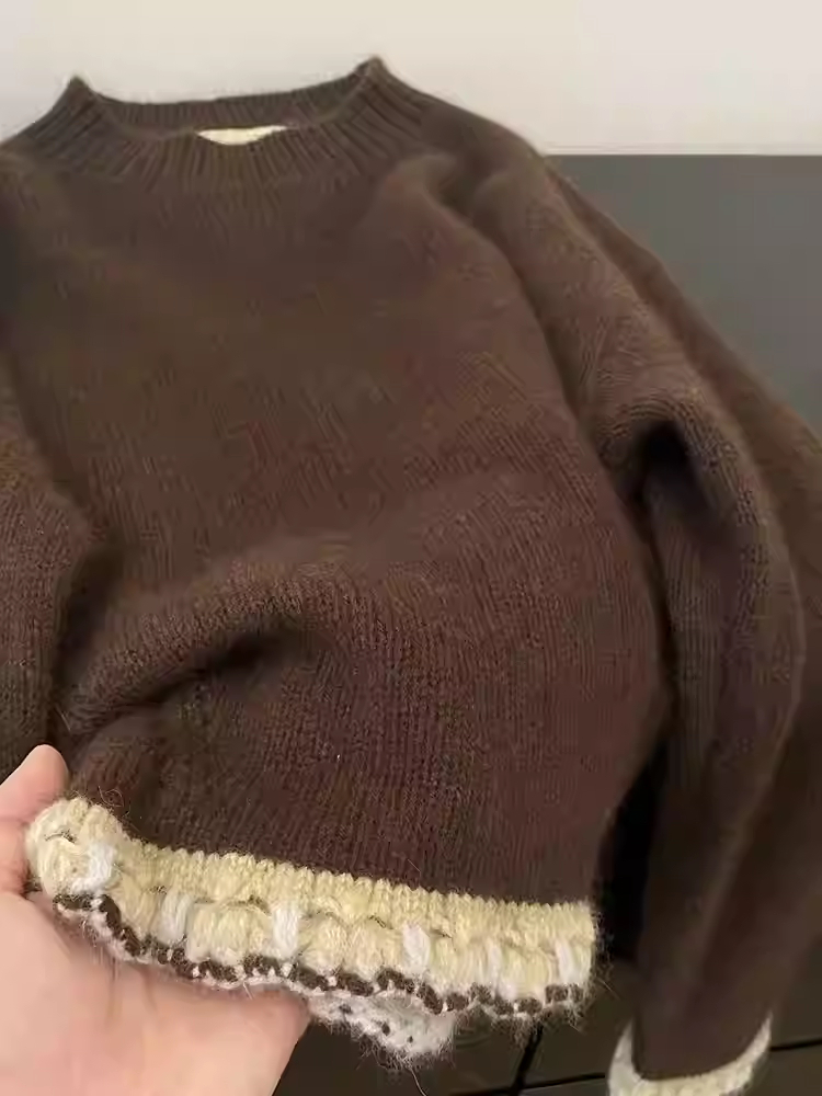 سترة نسائية بنية مرقعة سترة ها - مراجعة Winter Clothing Factory Outlet وسعره