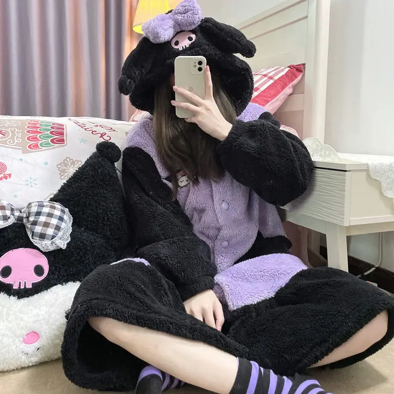 2 قطعة مرحبا كيتي أفخم بيجامة  - مراجعة Winter Clothing Factory Outlet وسعره