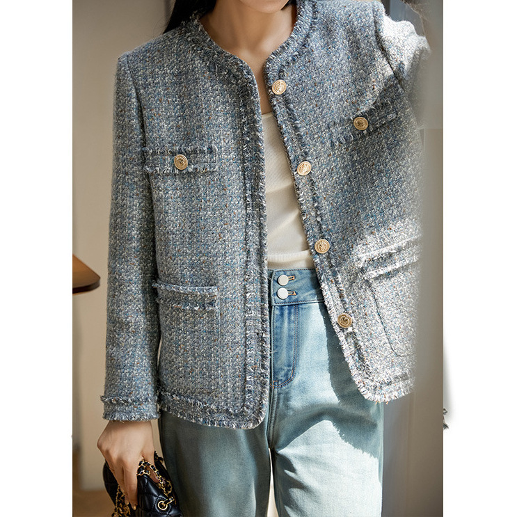 معطف عطري صغير مهدب عالي الجود - مراجعة Winter Clothing In French وسعره